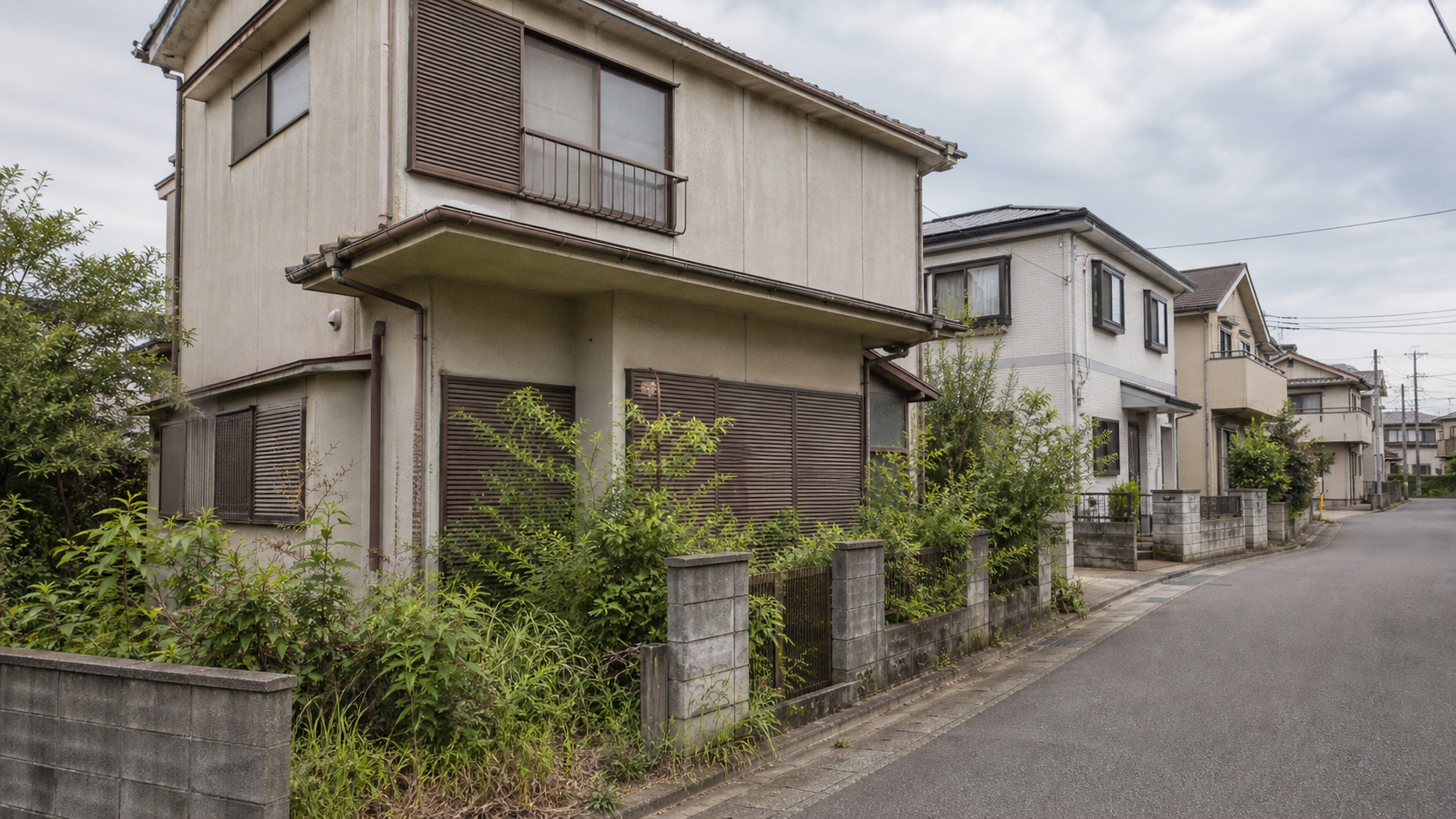 空き家って何が問題？放っておくとどうなるの？