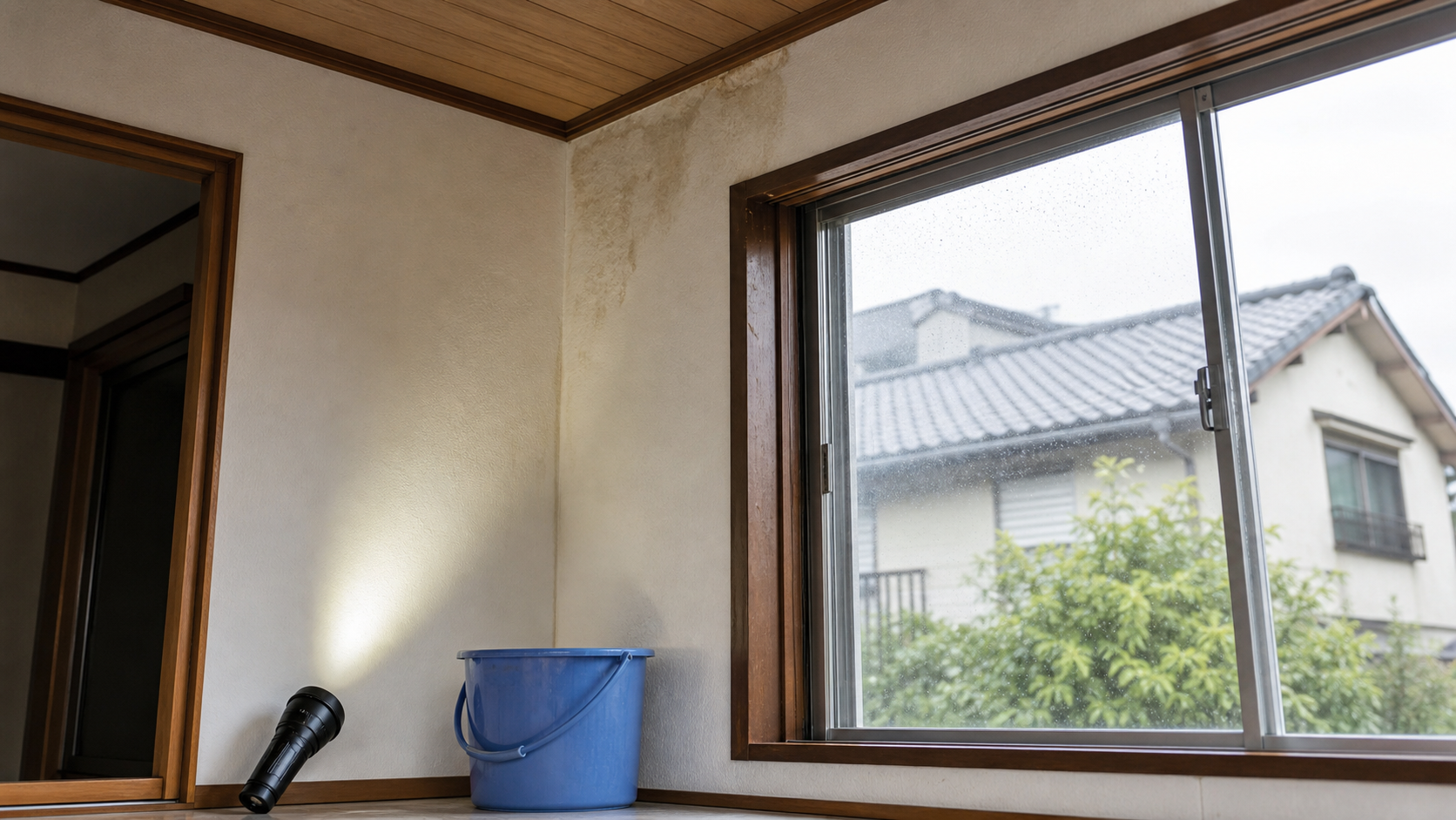 雨漏りしやすい空き家のチェックポイント